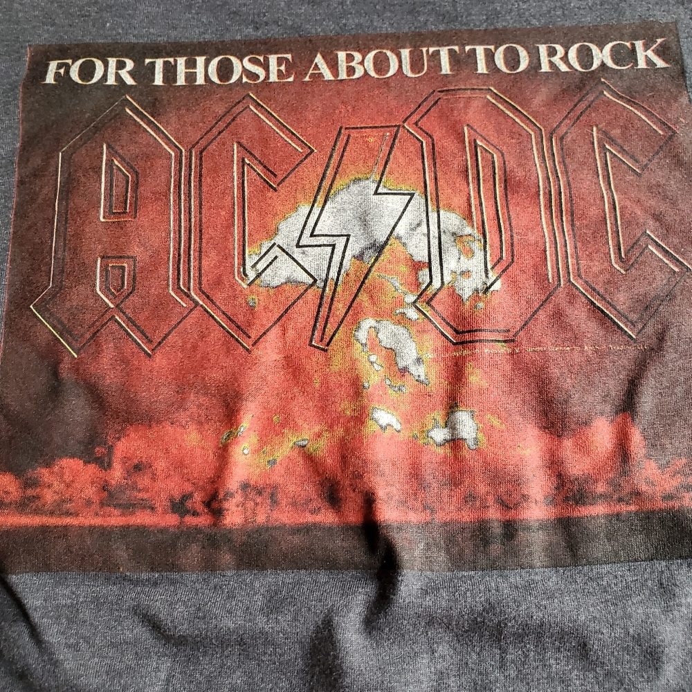 AC/DC " For Those About to Rock" Tee